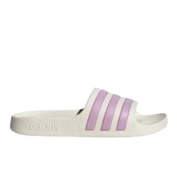 Adidas Ciabatta Adilette Aqua Kids Bianco Lilla JS2498