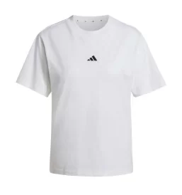 Adidas T-shirt Small Logo W Bianco JC5944