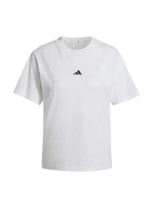 Adidas T-shirt Small Logo W Bianco JC5944