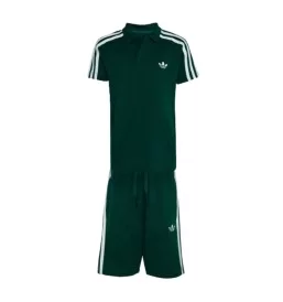 Adidas Tuta Sts Kids Verde Bianco KD5781