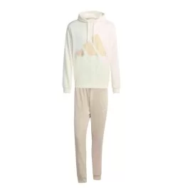 Adidas Tuta Big Logo French Terry M Bianco KB8780