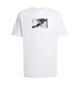 Adidas T-shirt Gfx Graphic M Bianco KS7615