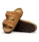 Birkenstock Ciabatta Arizona Stretta Rivet W Mink Marrone | Birkenstock | 
