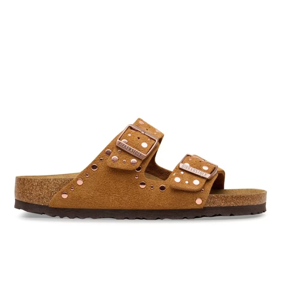 Birkenstock Ciabatta Arizona Rivet W Mink Marrone 1031731