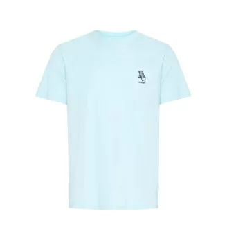 Blend T-shirt Bhjeppe Iced Aqua Celeste 20718306