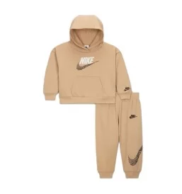 Nike Tuta Itz Oversize French Terry Beige 86N738-X0L