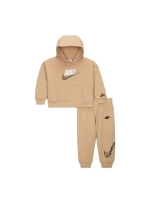 Nike Tuta Itz Oversize French Terry Beige 86N738-X0L