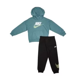 Nike Tuta Itz Oversize French Terry Verde Nero 86N738-023