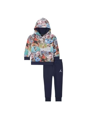 Jordan Tuta All Over Print Brooklyn Fleece Multicolor 85D324-U90