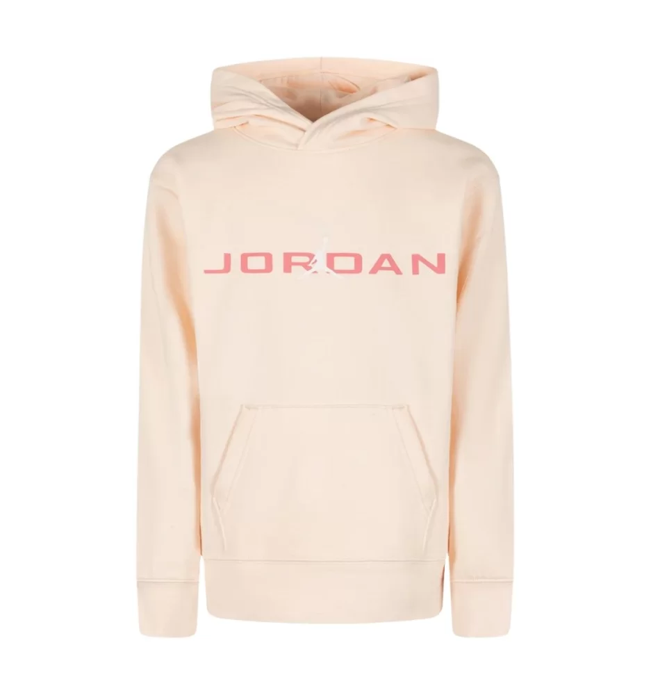 Jordan Felpa Cappuccio Baseline Bianco Crema 95D744-AAK