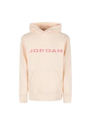 Jordan Felpa Cappuccio Baseline Bianco Crema 95D744-AAK