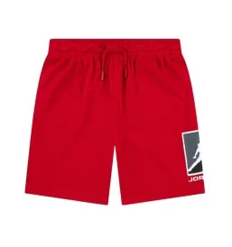 Jordan Pantaloncini Mj Brk Big Logo Mesh Rosso 95F475-R78