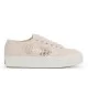 Superga Scarpe 2740 Platform Crochet W Beige Raw Braid Favorio S61448W A0N