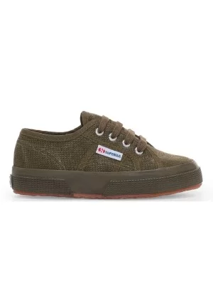 Superga Scarpe 2750 Cotton Stone Wash Kids Full Green Dark Olive Verde S41447W AZ9