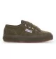 Superga Scarpe 2750 Cotton Stone Wash Kids Full Green Dark Olive Verde S41447W AZ9