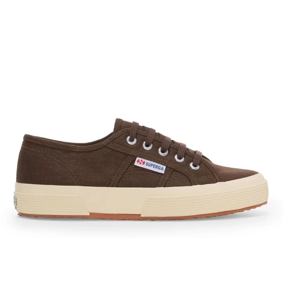 Superga Scarpe 2750 Linen W Brown-Off White S6138IW A0K
