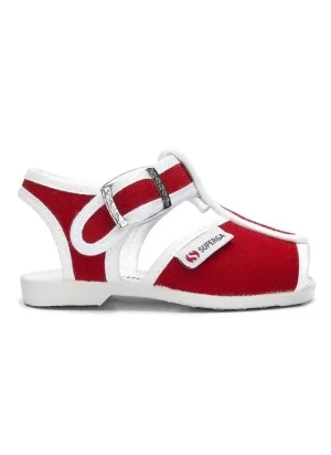 Superga Sandalo 1200 Cotj Rosso S0026X0 970