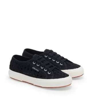 Superga Scarpe 2750 Crochet W Black-FAvorio Nero | Superga | 