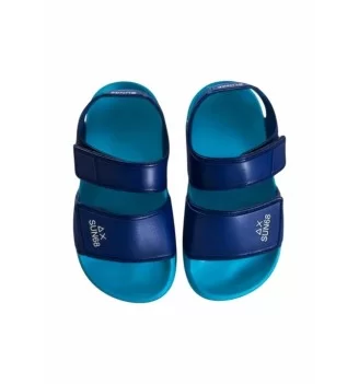 Sun68 Sandali Boy's Sandal Logo Baby Blu | Sun68 | 