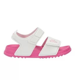 Sun68 Sandali Girls's Sandal Logo Baby Bianco Rosa X36413B 01
