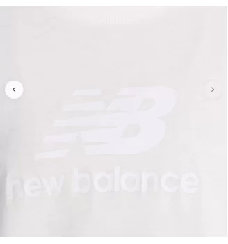 New Balance T-Shirt Sport Essentials Jersey Big Logo W Pink Salt Rosa | New Balance | 
