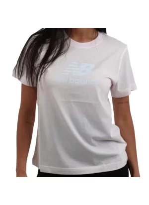 New Balance T-Shirt Sport Essentials Jersey Big Logo W Pink Salt Rosa WT41502AAA