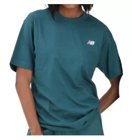 New Balance T-Shirt Sport Essentials Small Logo Medusa Green Verde MT41509AAV