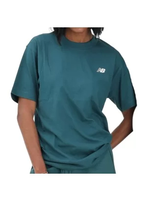 New Balance T-Shirt Sport Essentials Small Logo Medusa Green Verde MT41509AAV