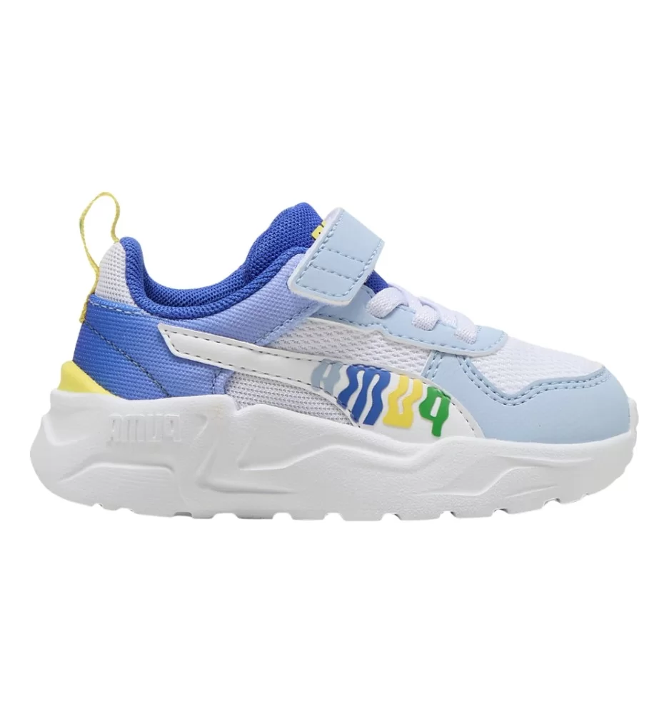 Puma Scarpe Trinity 2 Lt Come On Ac+ Inf Bianco Blu 405022-01