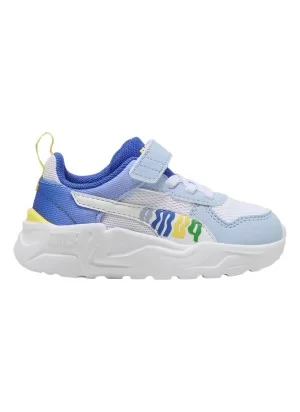 Puma Scarpe Trinity 2 Lt Come On Ac+ Inf Bianco Blu 405022-01