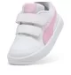 Puma Scarpe Courtflex V3 V Inf Bianco Rosa | Puma | 