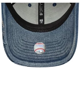 New Era Cappello Acid Wash Denim 9forty Los Angeles Dodgers Pab Blu | New Era | 