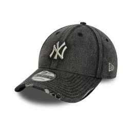 New Era Cappello Acid Wash Denim 9forty New York Yankees Nero 60856239