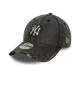 New Era Cappello Acid Wash Denim 9forty New York Yankees Nero 60856239