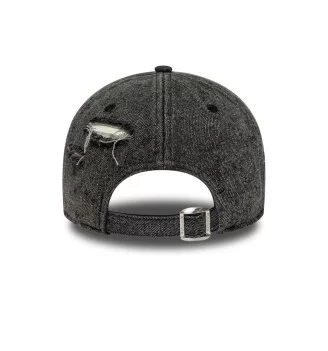 New Era Cappello Acid Wash Denim 9forty New York Yankees Nero | New Era | 