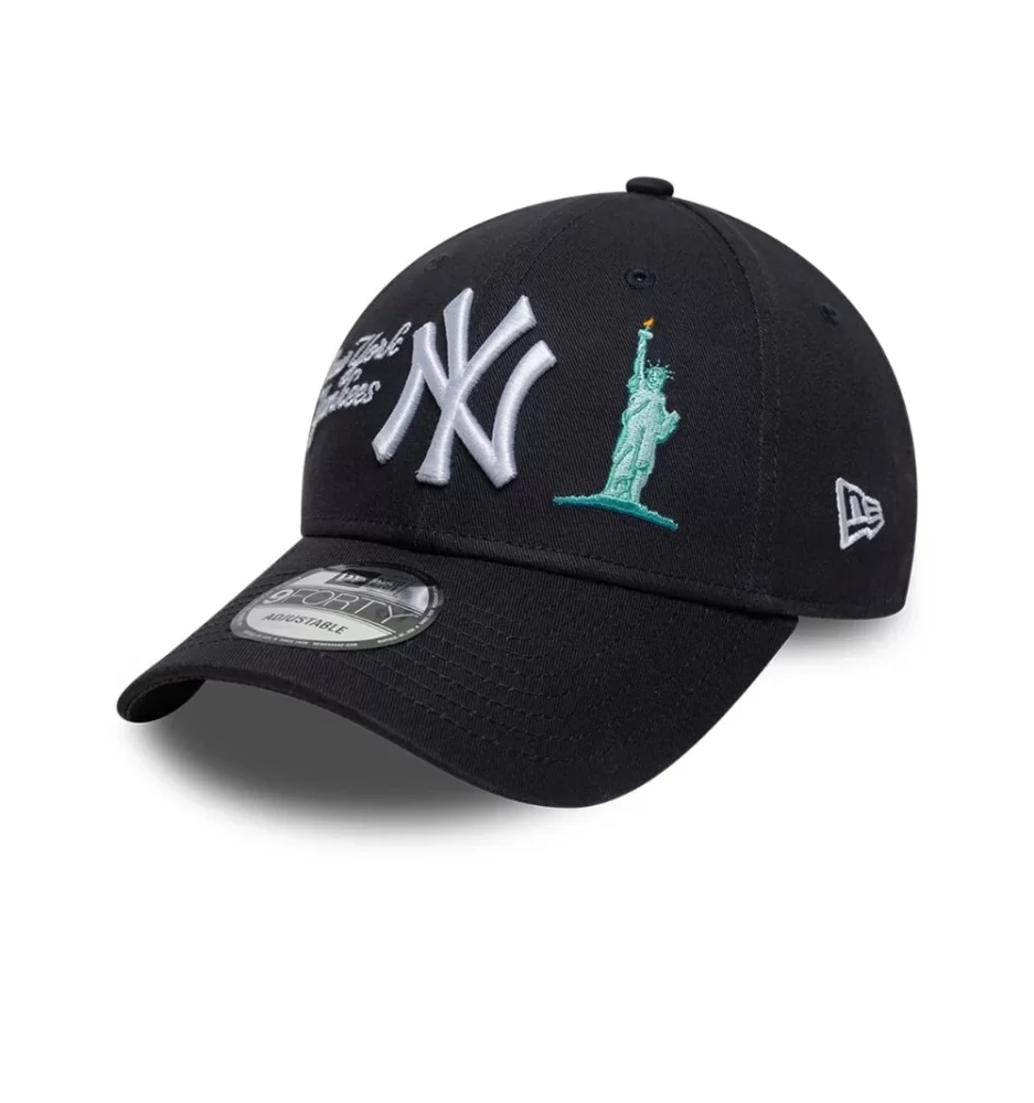 New Era Cappello City Icon 9forty New York Yankees Blu Navy 60856324