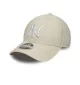 New Era Cappello Linen 9forty Mc New York Yankees Beige Chiaro 60856285