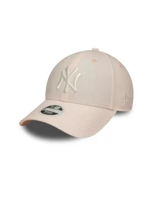 New Era Cappello Linen 9forty New York Yankees Rosa Chiaro 60856359