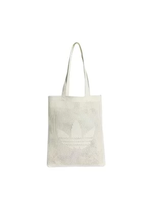 Adidas Borsa Tote Bag Crochet Beige Chiaro KD1001