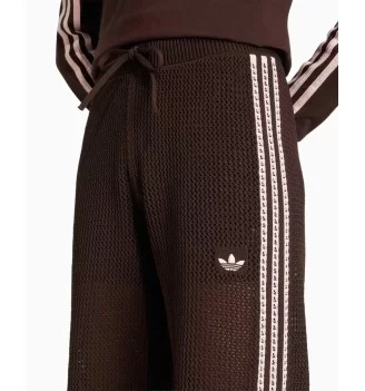 Adidas Pantaloni Knitted Crochet W Marrone | Adidas | 