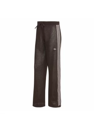 Adidas Pantaloni Knitted Crochet W Marrone KE0201