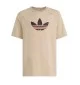 Adidas T-shirt Gfx Trefoil Logo Kids Beige KE2874
