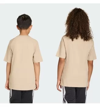 Adidas T-shirt Gfx Trefoil Logo Kids Beige | Adidas | 