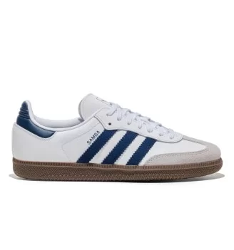 Adidas Scarpe Samba Og Jr Bianco Blu KK3557