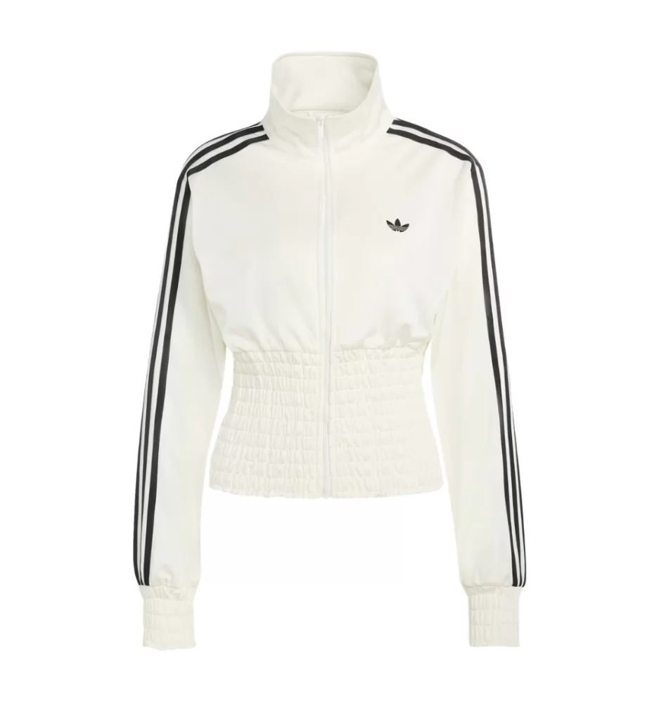 Adidas Giacca Smocked Firebird Zip W Bianco | Adidas | 