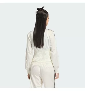 Adidas Giacca Smocked Firebird Zip W Bianco | Adidas | 