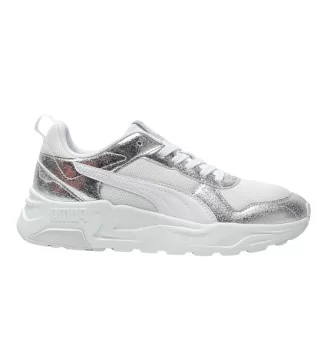 Puma Scarpe Trinity 2 Lt Metallic Whisper W Bianco Argento 404746-01