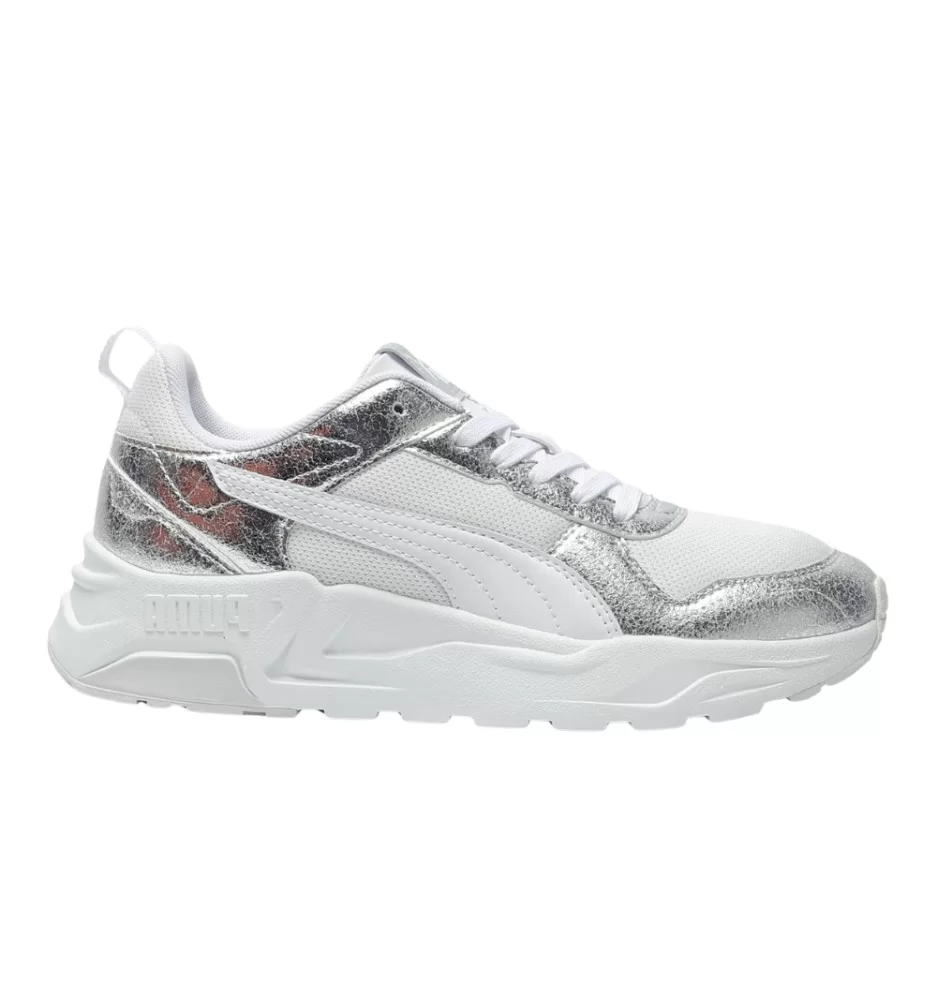 Puma Scarpe Trinity 2 Lt Metallic Whisper W Bianco Argento 404746-01