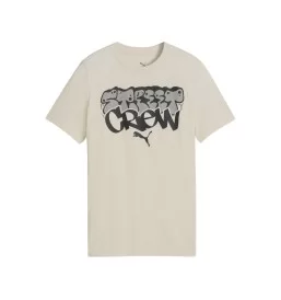 Puma T-shirt Mid90s Graphic Tee Boys Beige Chiaro 691743-87