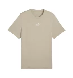 Puma T-shirt Essential Small No.1 Logo Centered M Beige Chiaro 692912-61